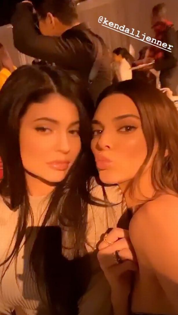 Kendall and Kylie Jenner reunite for rare selfie