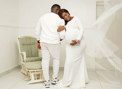 Comedian Ajebo and wife welcome first child