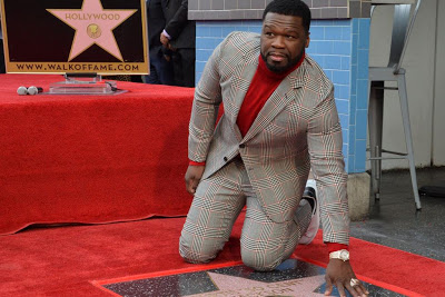 50 Cent receives star on Hollywood Walk of Fame
