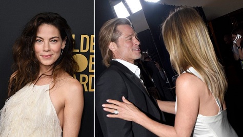 Michelle Monaghan tells Brad Pitt not to ‘break our hearts again’ after Jennifer Aniston reunion
