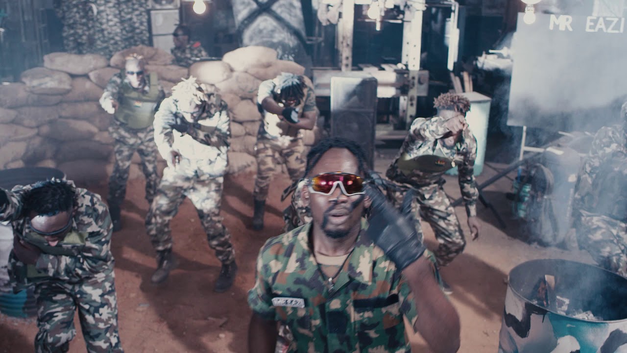 Mr Eazi goes military in brand new video christened “Kpalanga”