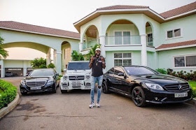 Emmanuel Adebayor shows off his exotic cars and mansion to celebrate 36th birthday