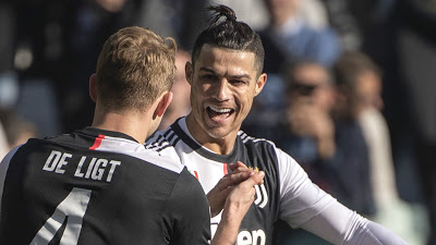 Cristiano Ronaldo scores his 50th Juventus goal