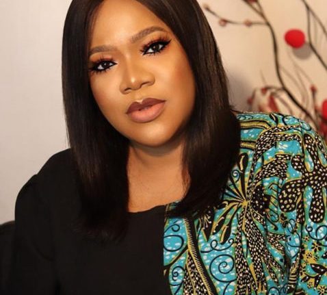 Toyin Abraham Donates 100 Sanitizers To Help Nigeria Fight Coronavirus