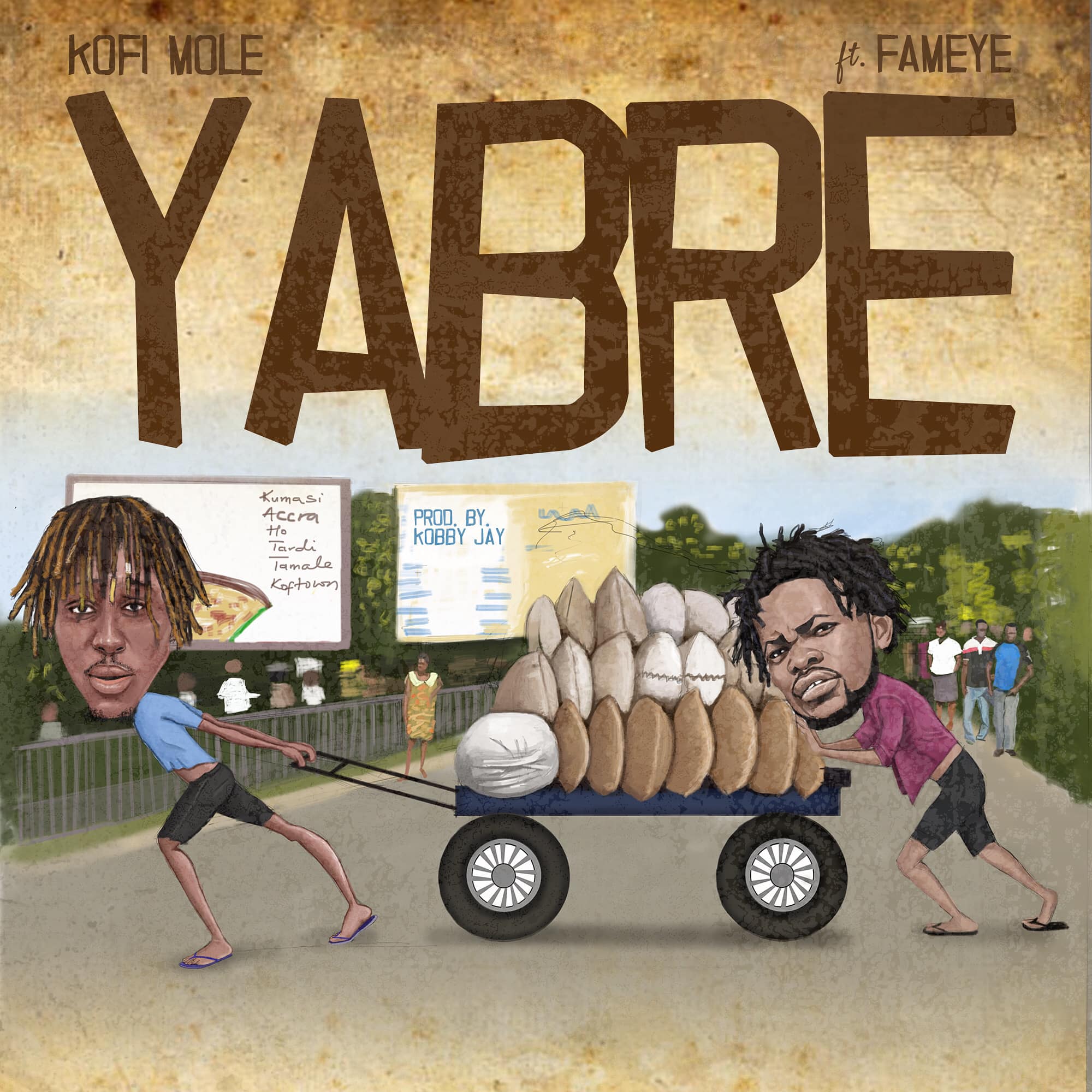 Ghanaian Singer “Kofi Mole” releases a Fameye assisted joint Yabre | Listen!