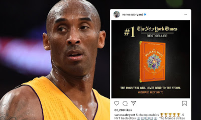 Kobe Bryant’s posthumous book release becomes number one bestseller