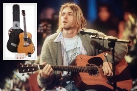 Guitar which belonged to Kurt Cobain sells for £4.8million