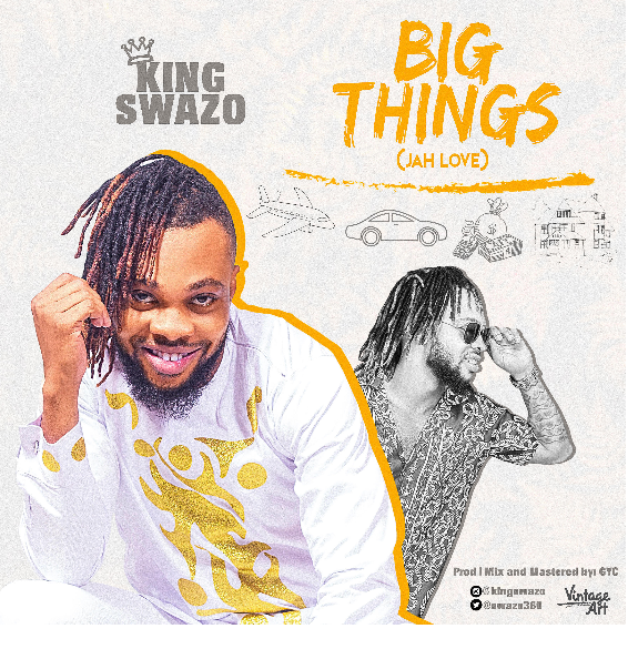 Fast rising gospel reggae artist King Swazo serves us with “Big things” (Jah Love) visuals.