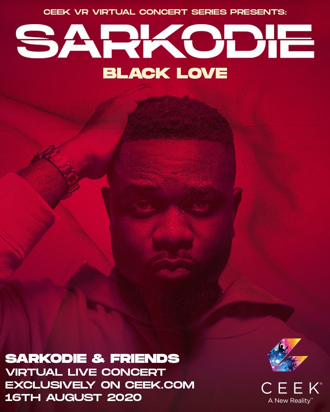 CEEK VIRTUAL CONCERT SERIES PRESENTS:  SARKODIE BLACK LOVE