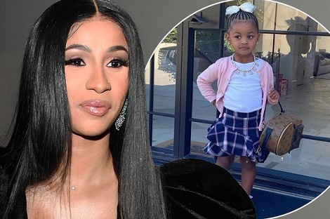 Cardi B’s 2 year-old daughter Kulture gains 657k Instagram followers in just 2 days
