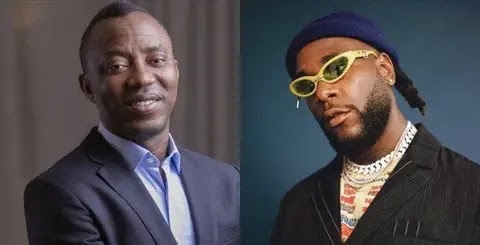 Falana is your lawyer, invite Falz his son for protest instead of Burna Boy, Nigerians tell Sowore