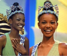 Agbani Darego tagged ”ugliest miss world” on Google ; Nigerians reject!