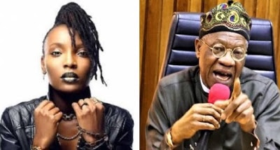 DJ Switch breaks her silence to come for Lai Mohammed