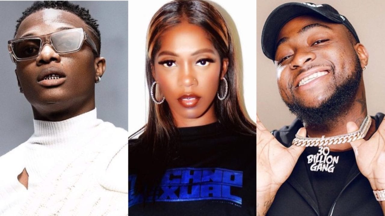 Davido, Wizkid, Tiwa Savage Bag NAACP Image Awards Nomination!