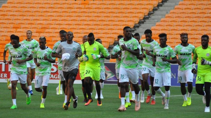 Super Eagles of Nigeria flogs the crocodiles of Lesotho mercilessly with 3goals to nothing
