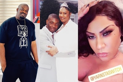 Don Jazzy’s ex, Michelle discloses why she was taller than him in their wedding photo