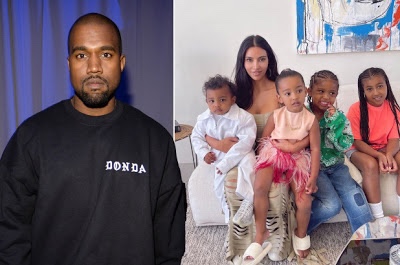 Kanye seeks joint custody of kids in Kim Kardashian divorce