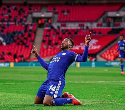 Kkelechil Iheanacho takes leicester to FA Cup final