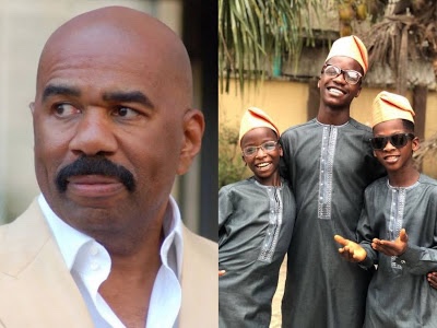 American host Steve Harvey hails Ikorodu Bois