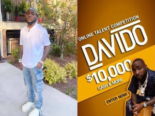 Davido announces talent hunt show, to give winner $10,000