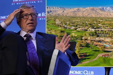 Bill Gates reportedly hiding out at luxe billionaires’ golf club in California