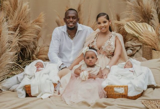 Usain Bolt reveals on Father’s day that he has secretly welcomed twins