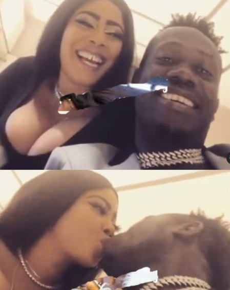 Duncan Mighty shows off his new lover [video]