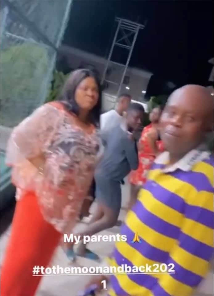 Regina Daniels shares video of her father and mother together