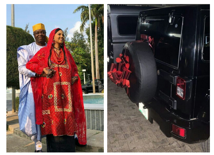 Adama Indimi gets SUV from husband, on their 1st wedding anniversary