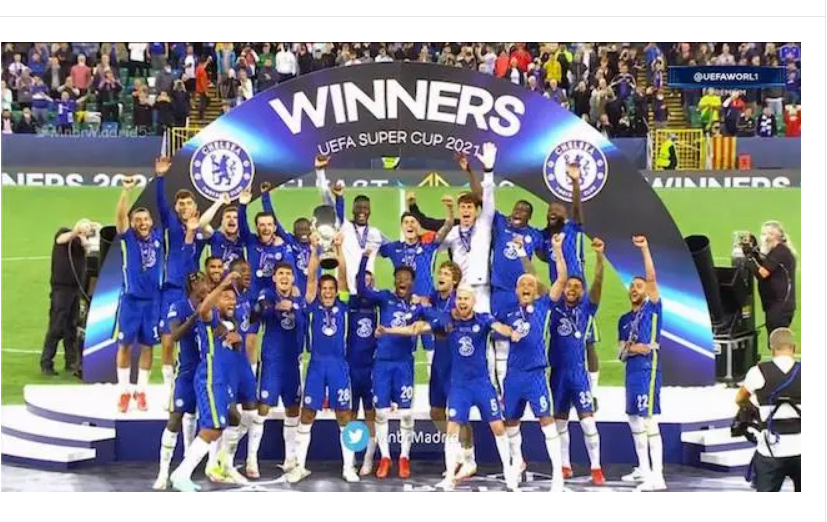 Kepa wins UEFA Super Cup for Chelsea