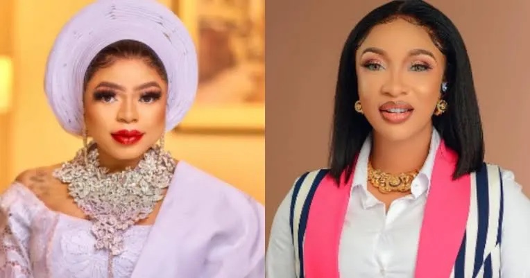 Bobrisky makes u-turn, apologises to Tonto Dikeh