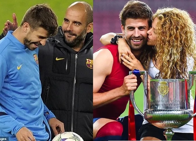 Guardiola wasn’t happy when I started dating Shakira – Gérard Pique