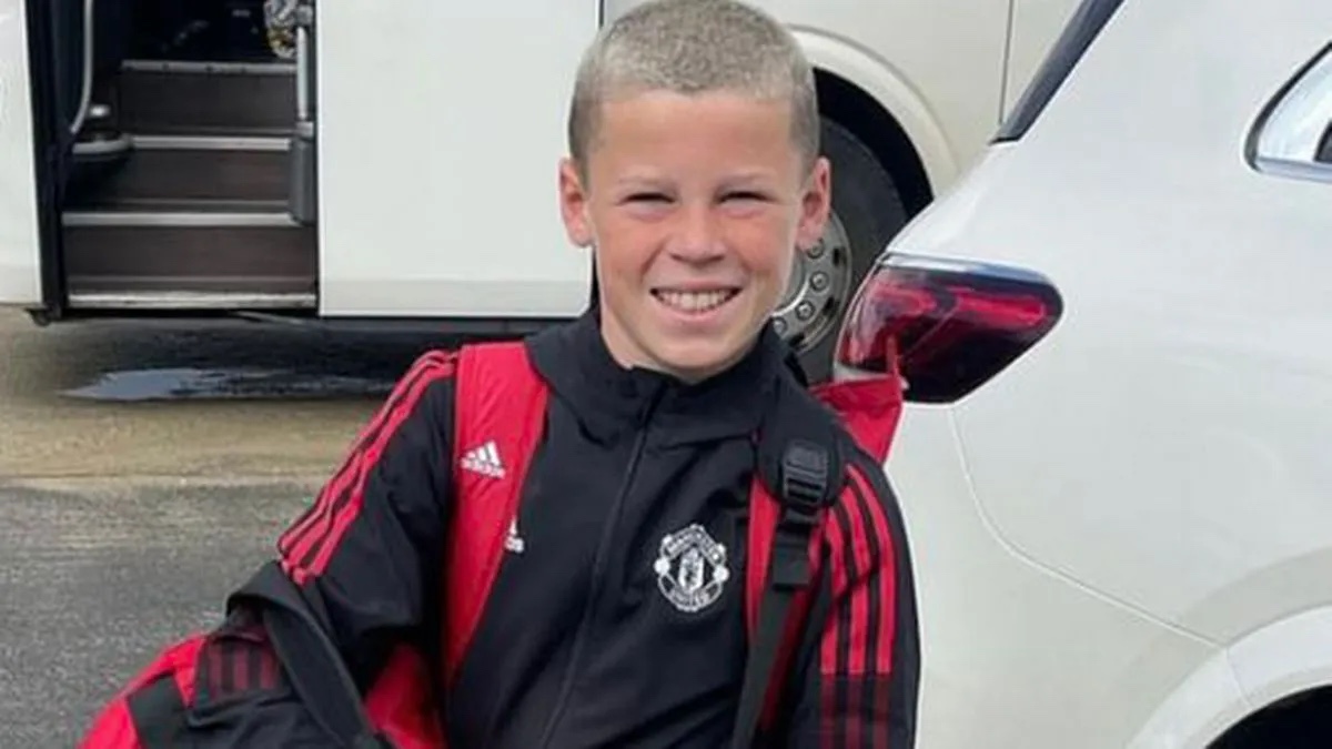 Wayne Rooney’s son Kai scores four goals for Man Utd U-12s vs Liverpool