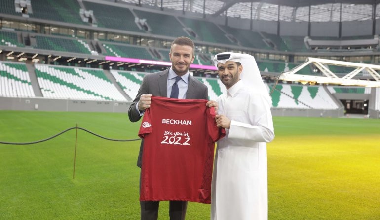 David Beckham urged to cut ties with Qatar and reverse his decision to be a ‘face’ of next year’s World Cup