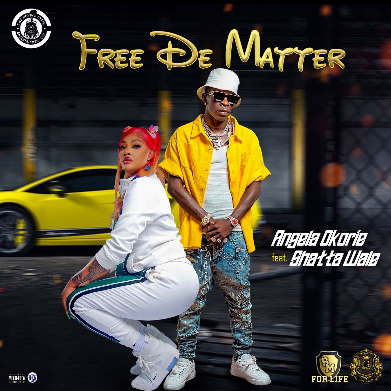 Angela Okorie joined forces with Shatta Wale to serve us with new single titled Free De Matter
