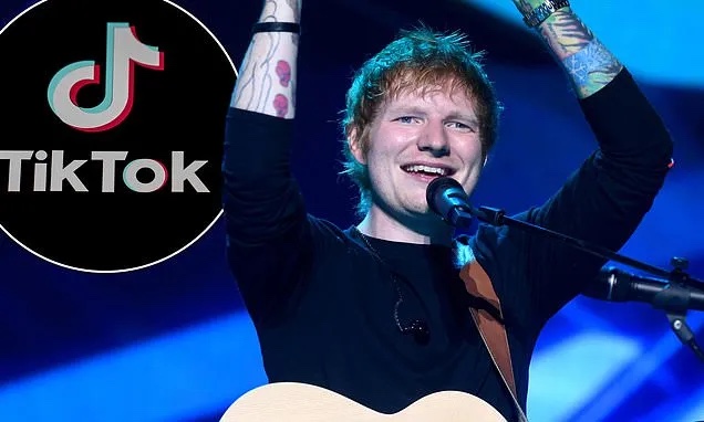 Ed Sheeran named the most-viewed artist on TikTok this year