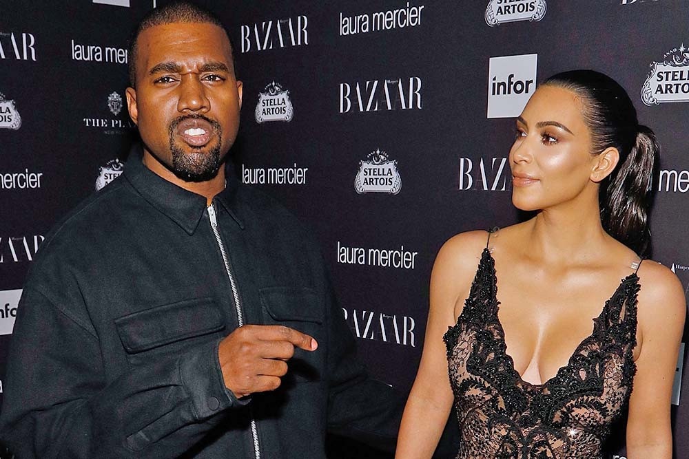 Kim Kardashian reacts to Kanye West claiming that he stopped Ray-J from releasing her second sex tape