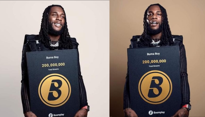 Boomplay Africa: Burna Boy breaks record with 200 million streams