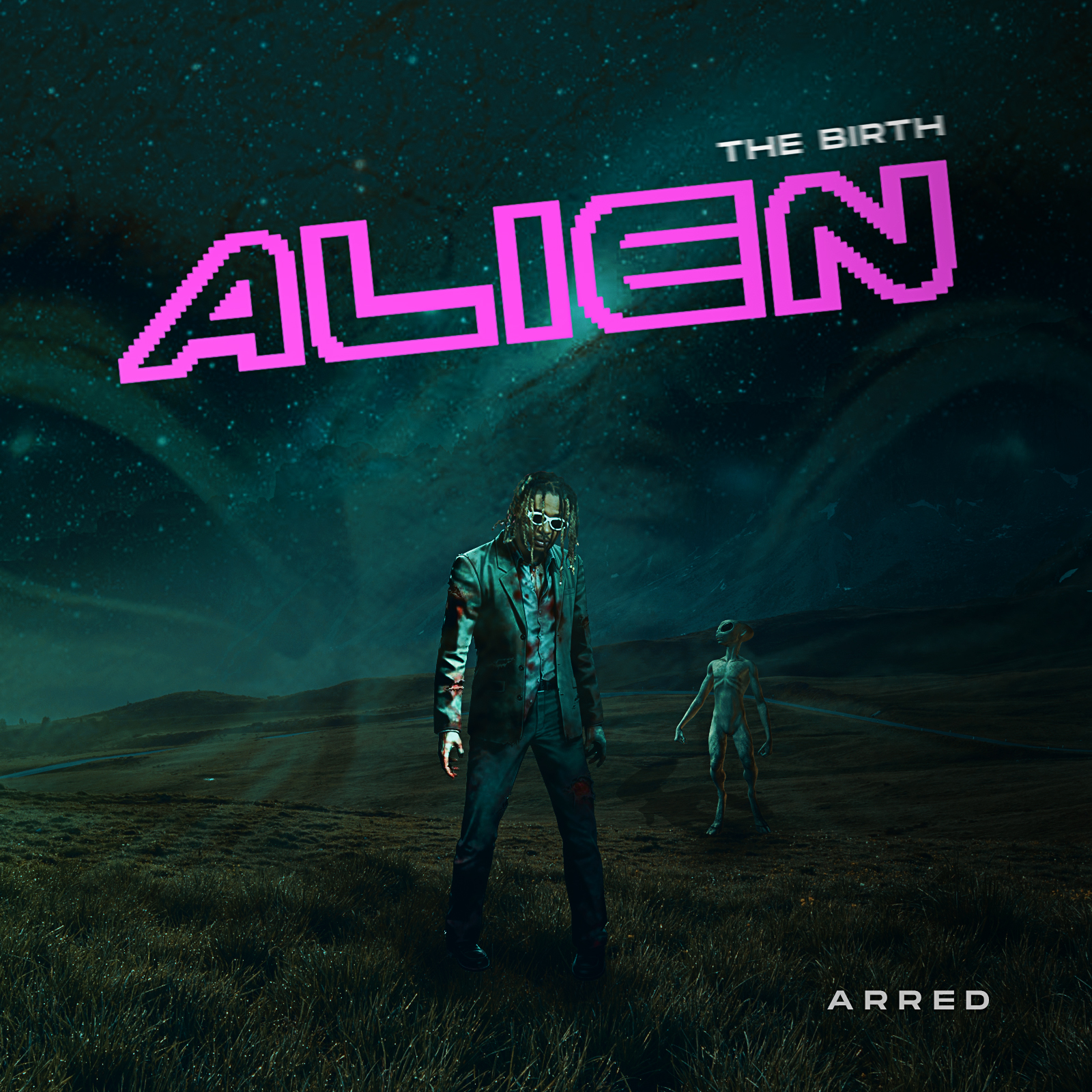 Arred (@arredthealien) introduces a fresh space afrobeat sound with new extended play album Alien , The Birth