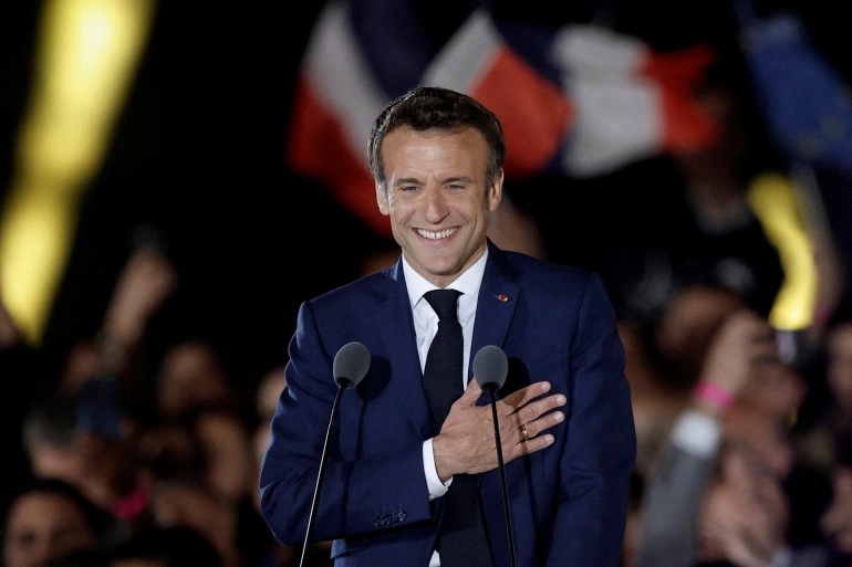 Macron Reelected As French President