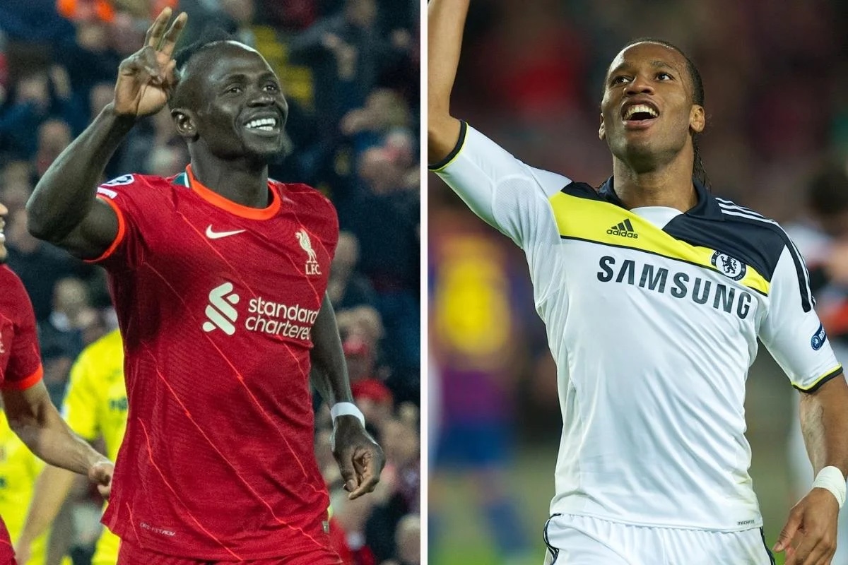 Sadio Mane Equals Didier Drogba Champions League Record