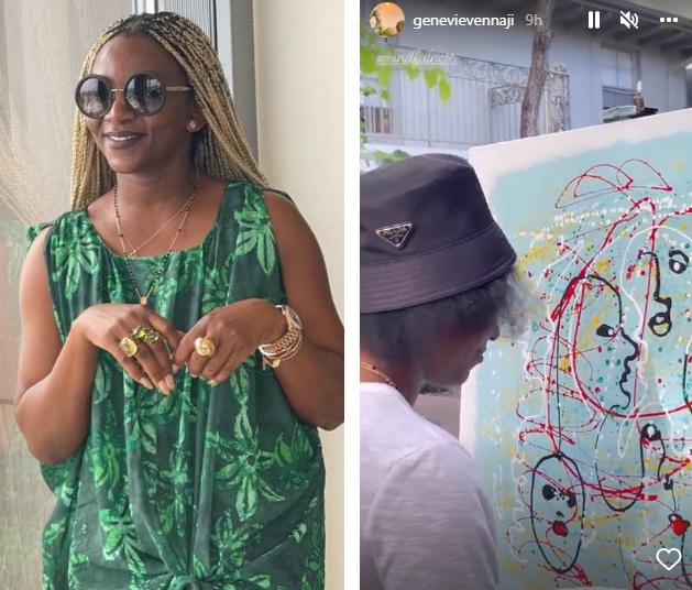 Genevieve Nnaji Toying With Hearts Of Nigerians With Her On & Off Presence On Instagram?