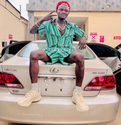 Nigerian street Singer , Portable acquires new vehicle