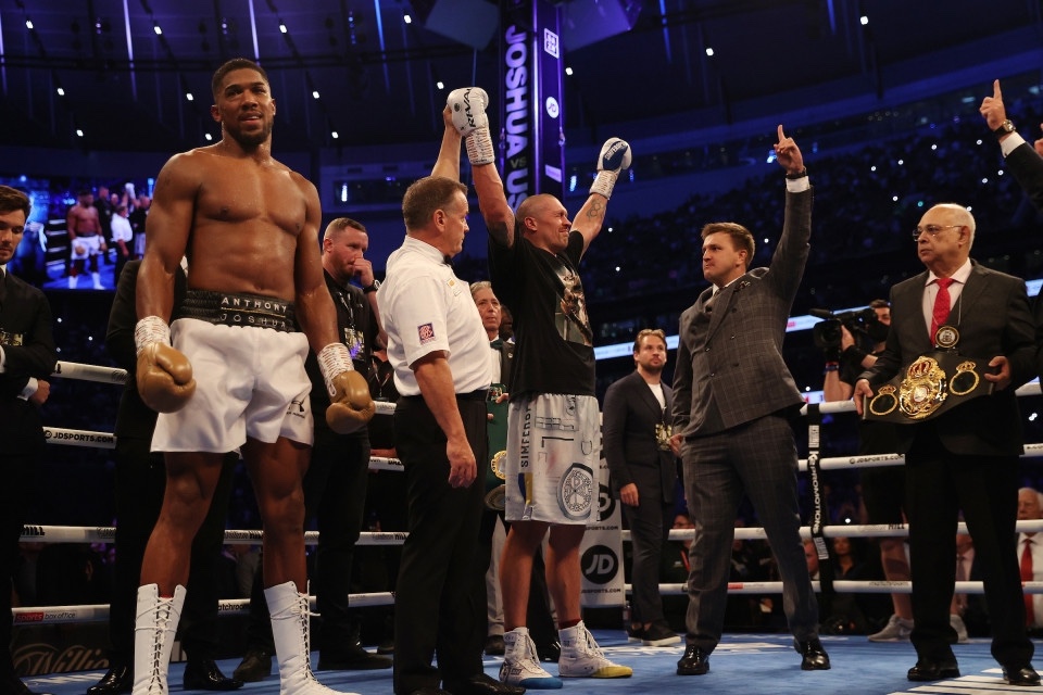 Anthony Joshua desperate to get his titles back from Oleksandr Usyk.