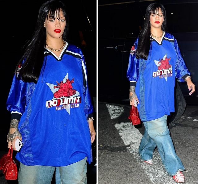 Singer, Rihanna Helps Restaurant Staff Clean Up After Girls’ Night Out