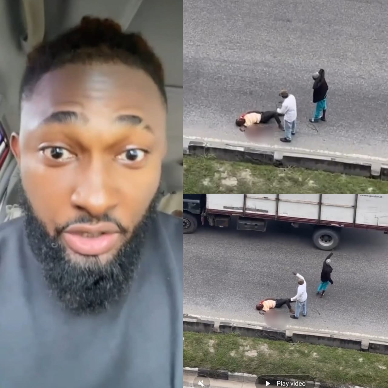 Actor Uti Nwachukwu calls out Lagos state govt after emergency numbers fail to help in his efforts to rescue hit and run victim
