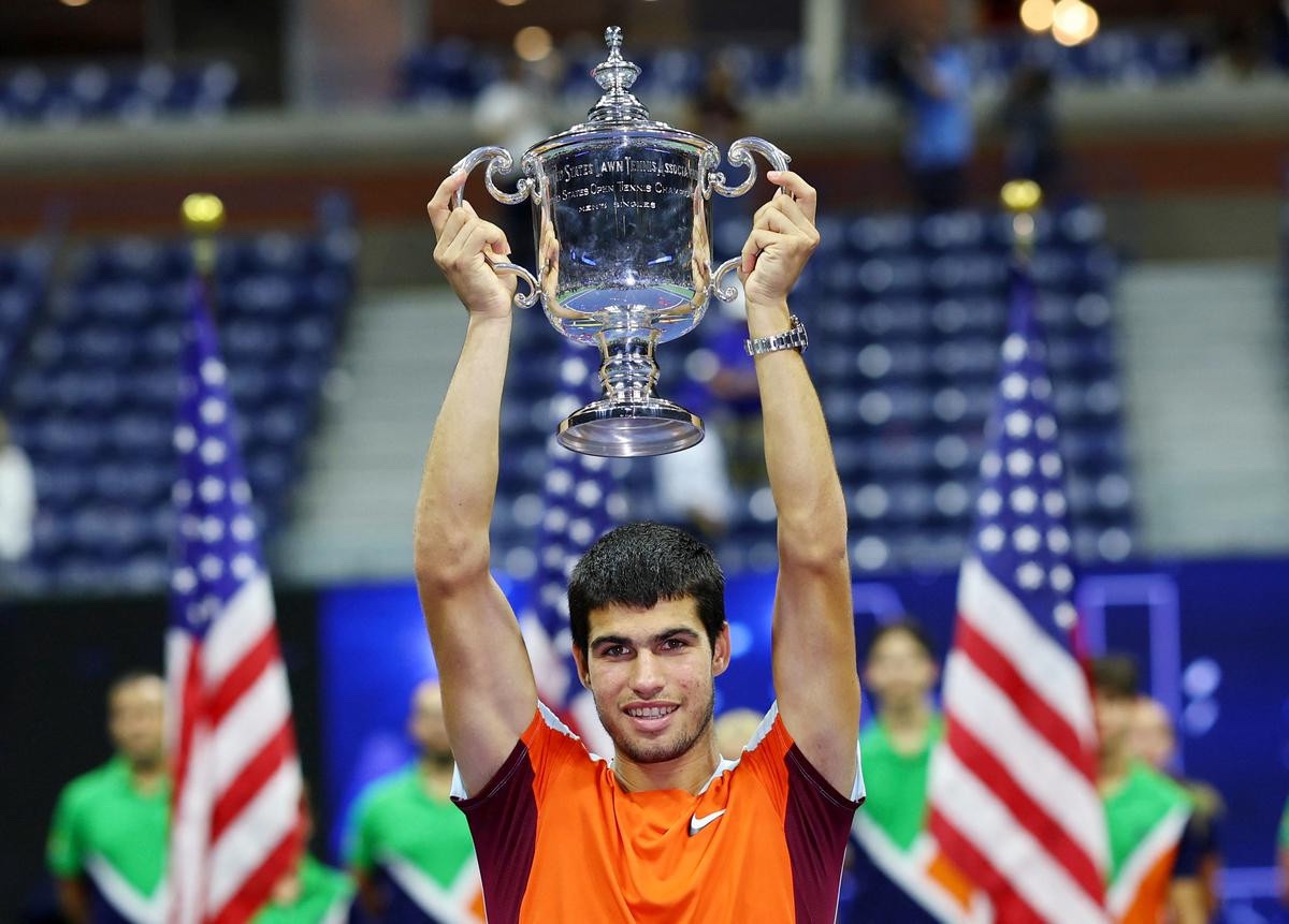 19-year-old Carlos Alcaraz wins US Open men’s singles title, and becomes No. 1 in the world