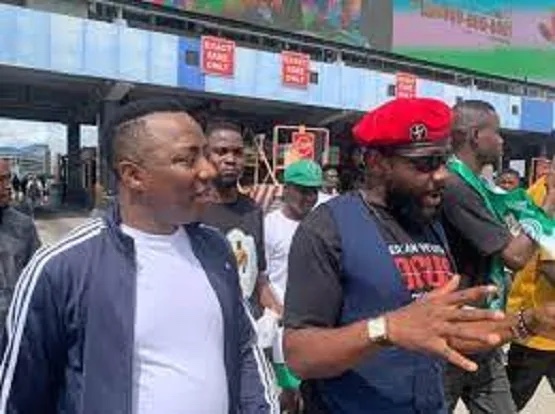 Mr Macaroni, Falz Present At #EndSARS Memorial Procession