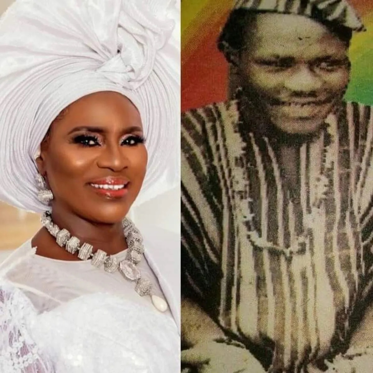 Veteran actress , Mama Rainbow Remembers Late Husband 39 Years After