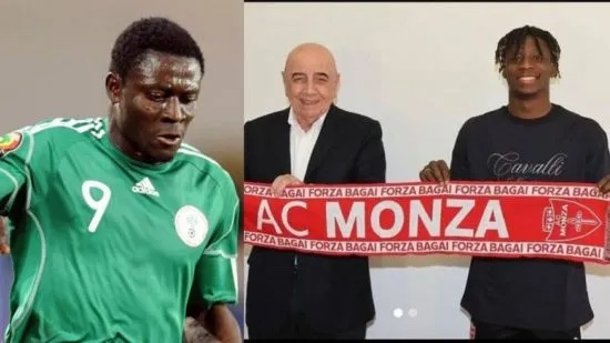 Obafemi Martins’ Son Signs With Italian Club